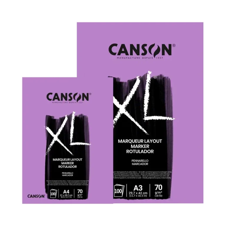 Canson XL Marker papierblok 70 g/m² – 100 pagina’s