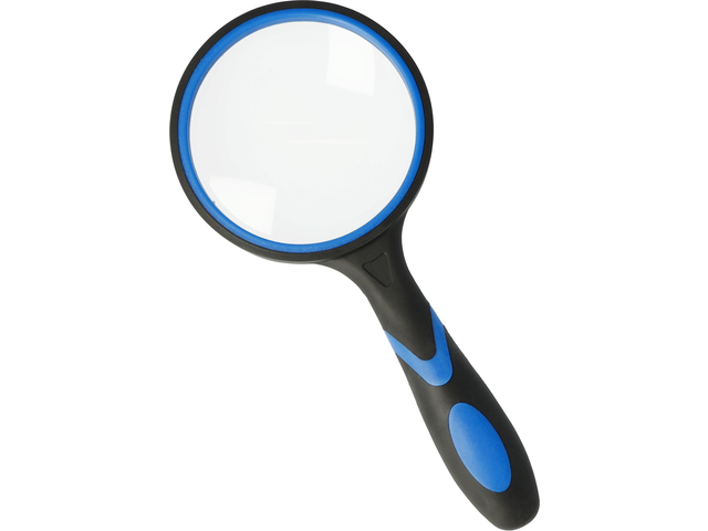 Handloep Westcott 75mm vergroot tot 4x, ergonomisch