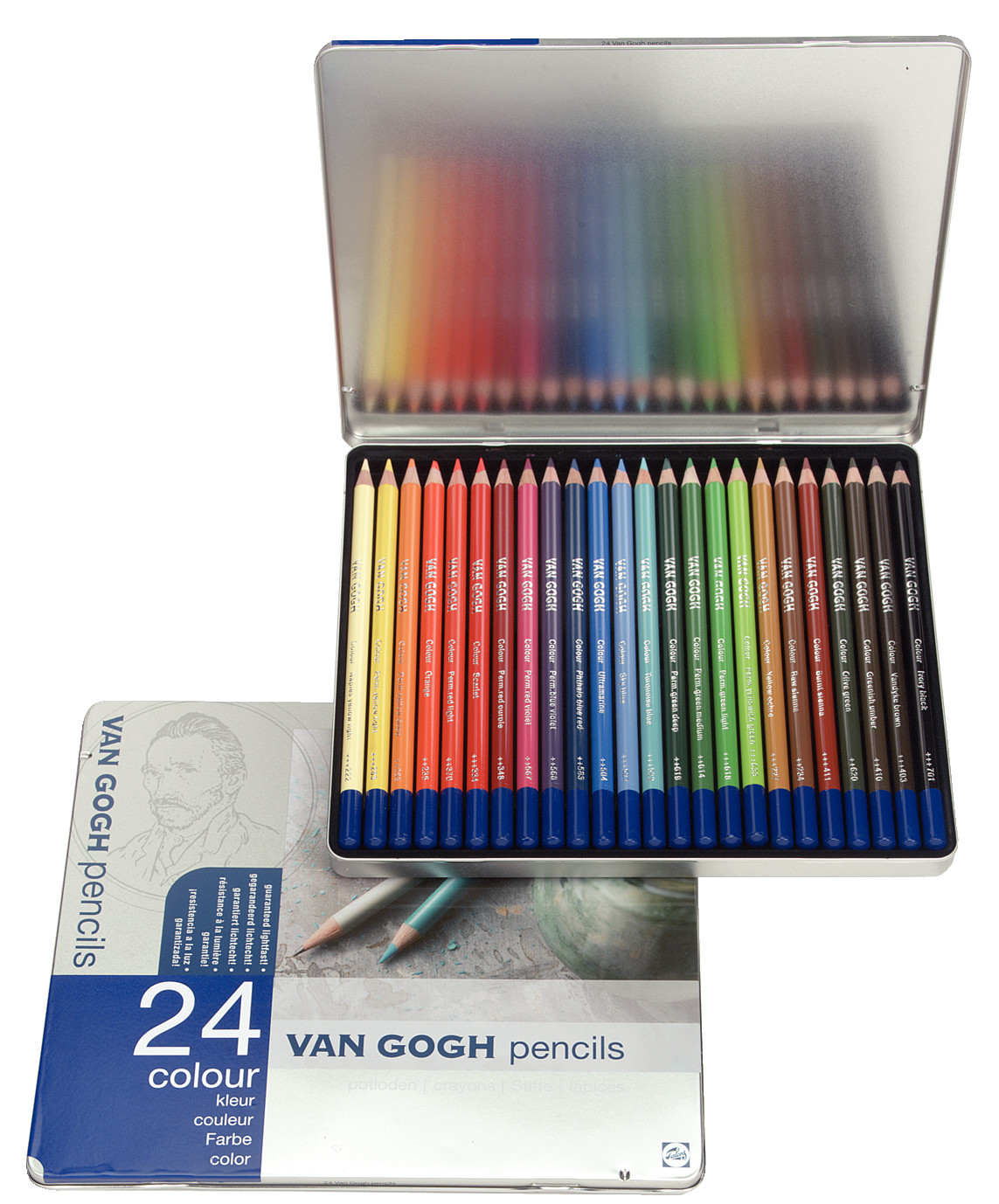 Van Gogh Basisset kleurpotloden met 24 kleuren