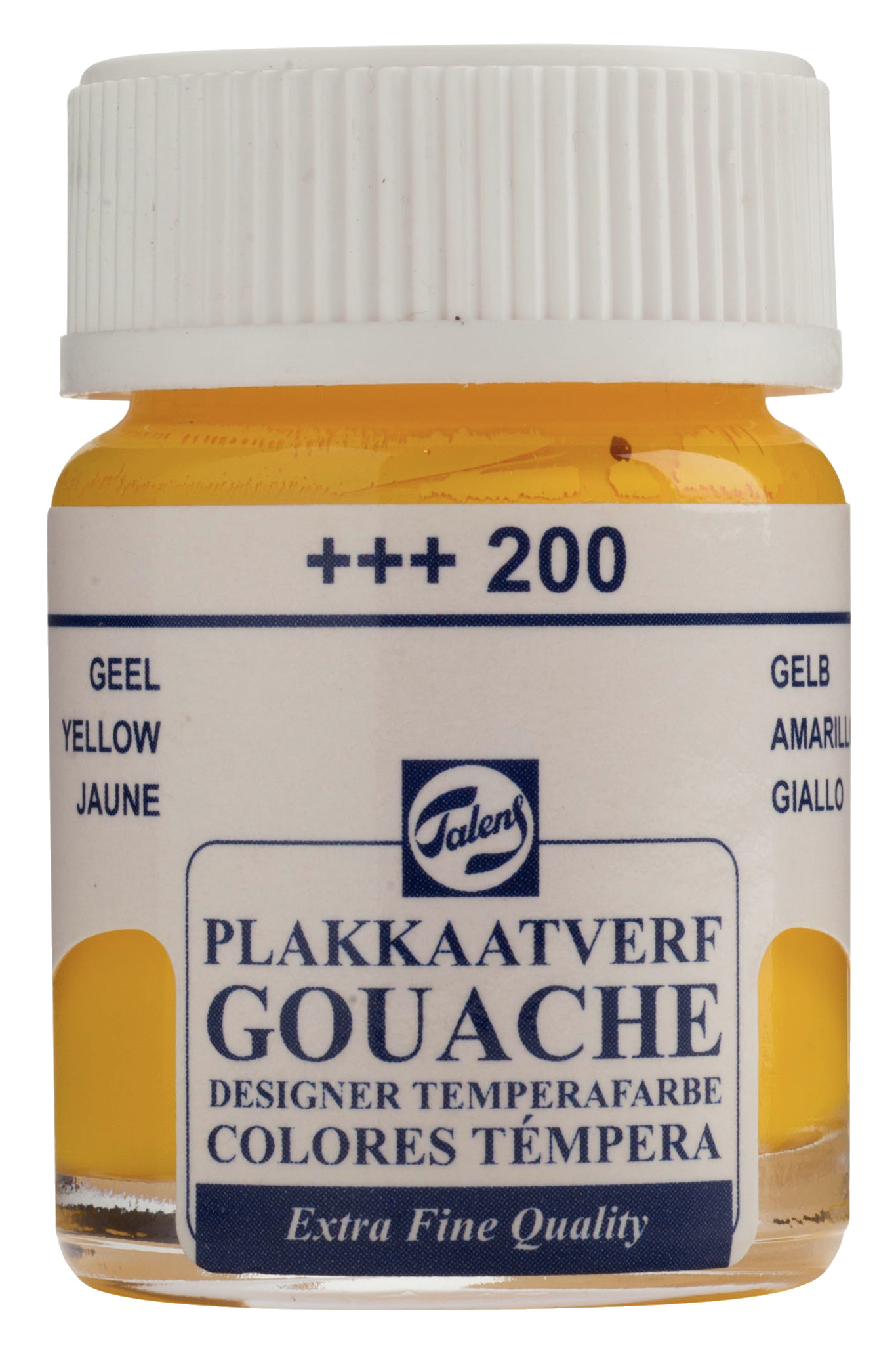 Talens Gouache Extra Fine Quality Fles 16 ml Geel 200