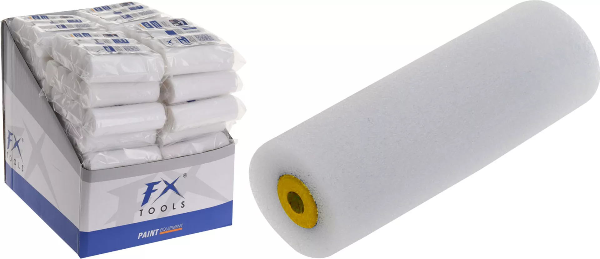 Paint roller 10cm 4 stuk