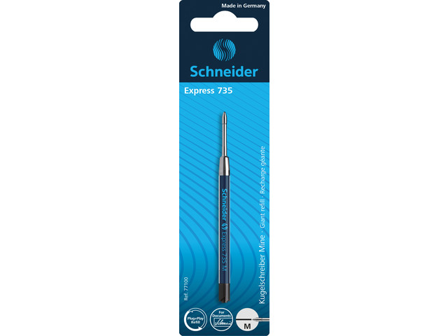 Vulling Schneider Express 735 M zwart op blister