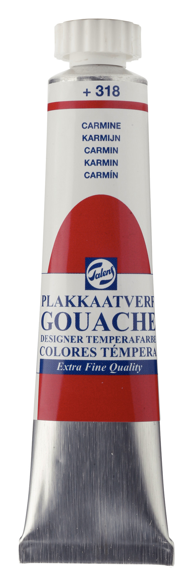 Talens Gouache Extra Fine Quality Tube 20 ml Karmijn 318