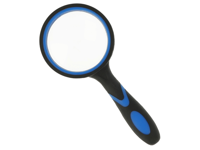 Handloep Westcott 50mm vergroot tot 5x, ergonomisch
