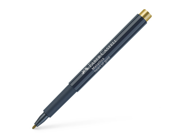 Marker FC metallic Heart of gold, lijnbreedte 1,5mm,