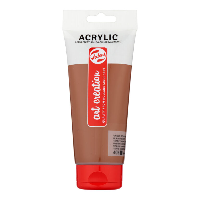 Talens Art Creation Acrylverf Tube 200 ml Omber Gebrand 409