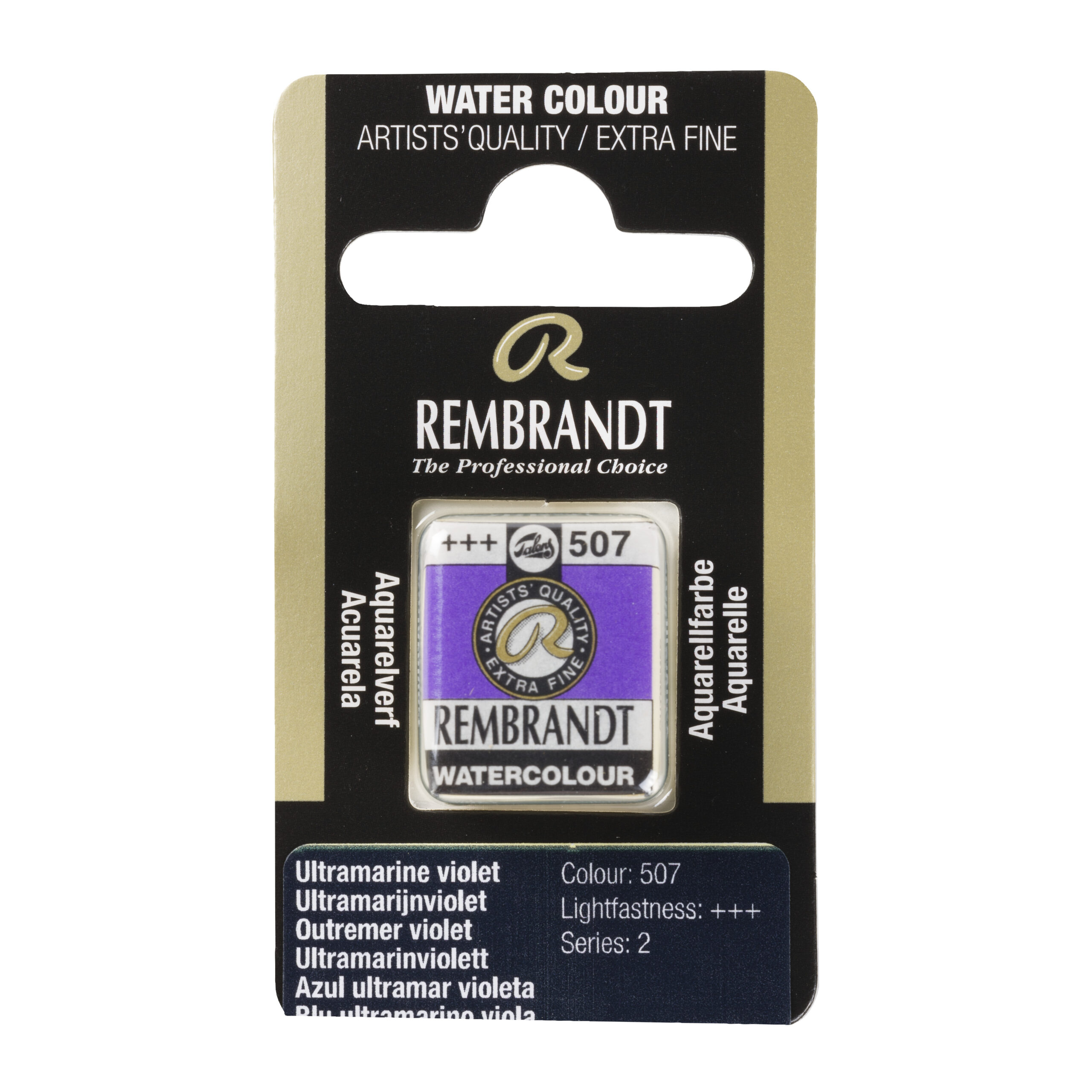 Rembrandt Aquarelverf Napje Ultramarijnviolet 507