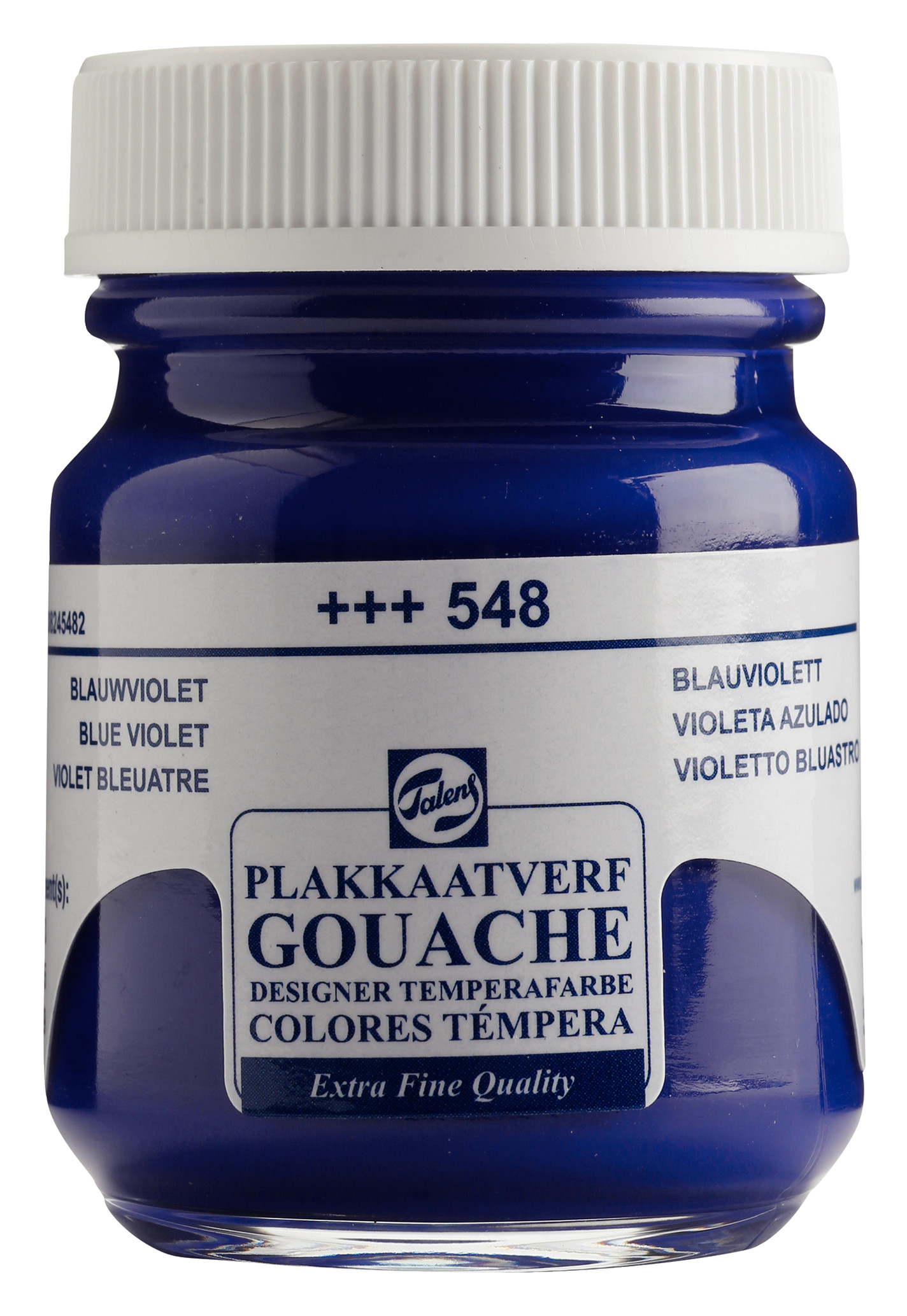 Talens Gouache Extra Fine Quality Fles 50 ml Blauwviolet 548