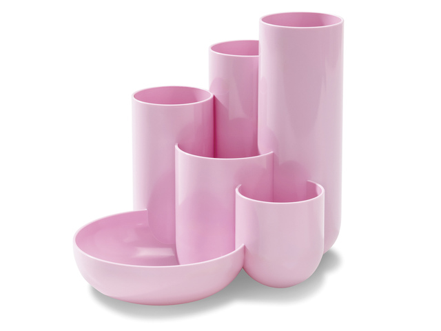 Pennenkoker HAN CAMPUS 6-vaks pastel roze