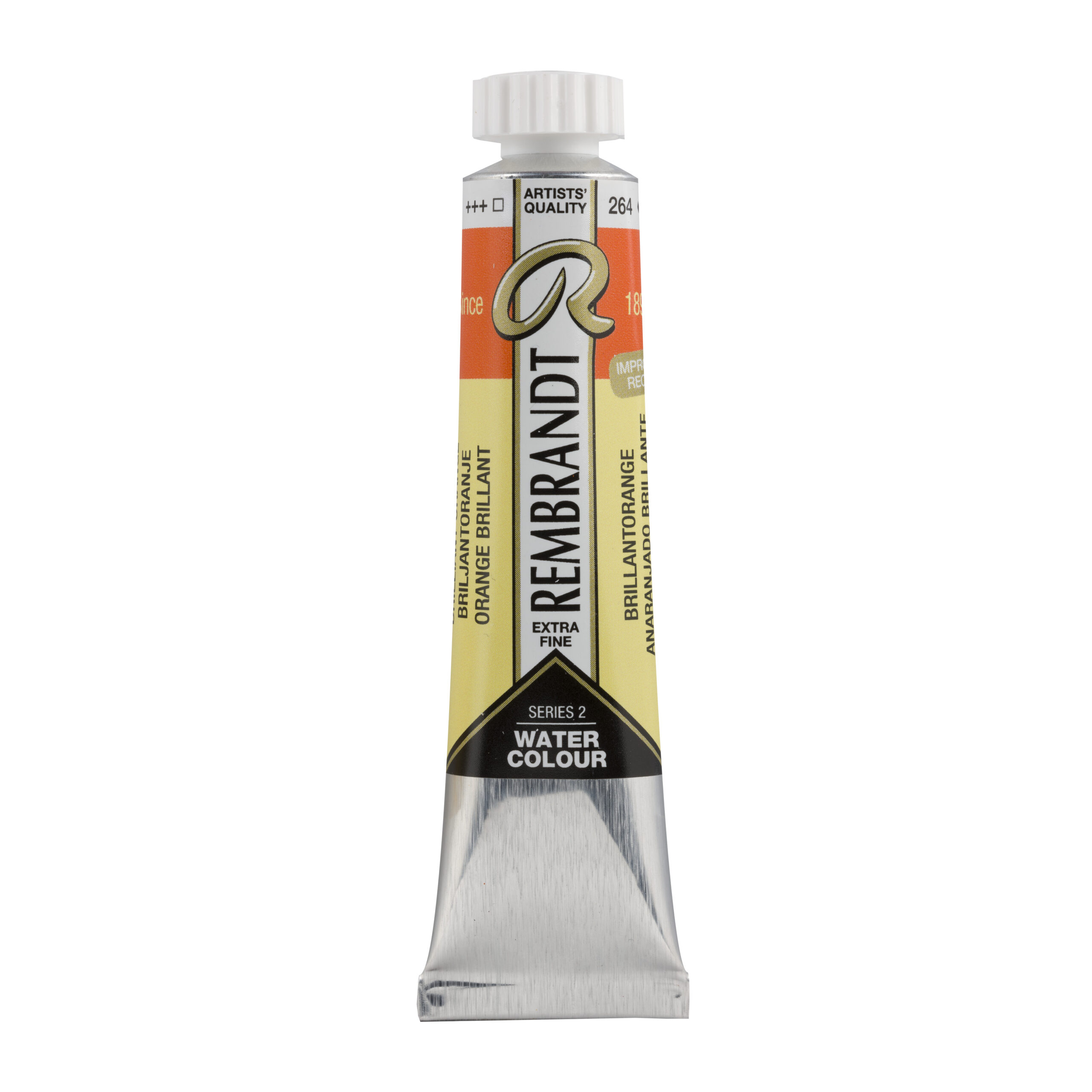Rembrandt Aquarelverf Tube 20 ml Briljantoranje 264