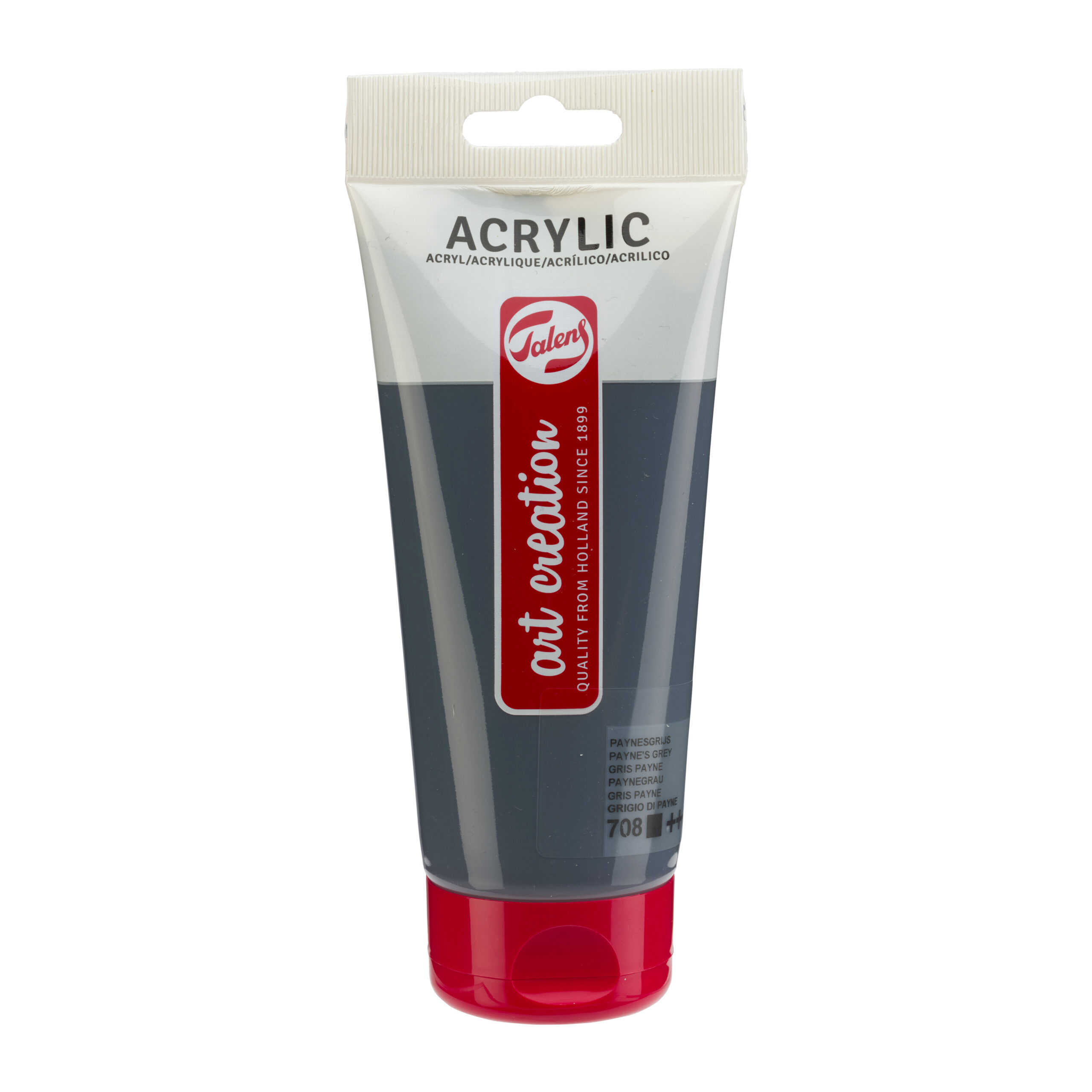 Talens Art Creation Acrylverf Tube 200 ml Paynesgrijs 708