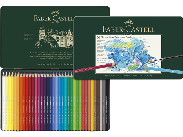 Aquarelpotlood FC A.Durer etui a 36st.