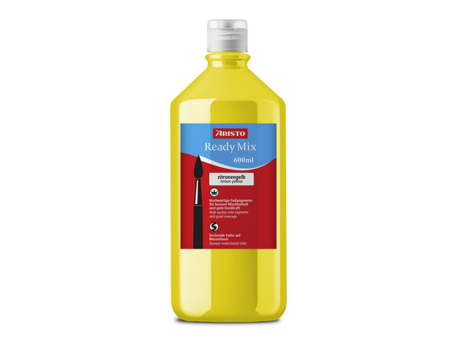 Verf Aristo Ready Mix 500 ml citroen, op waterbasis