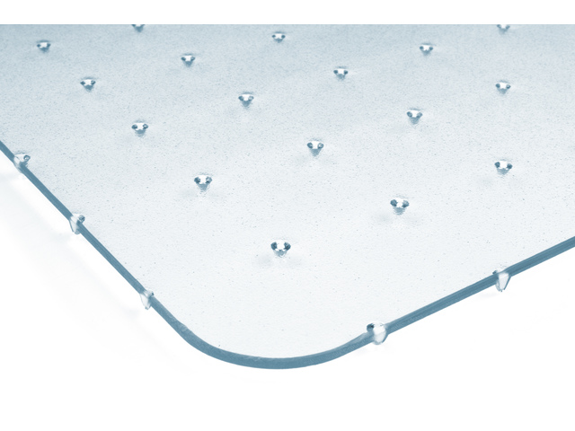 Vloermat Kangaro voor tapijt 90 x 120 cm transparant PET