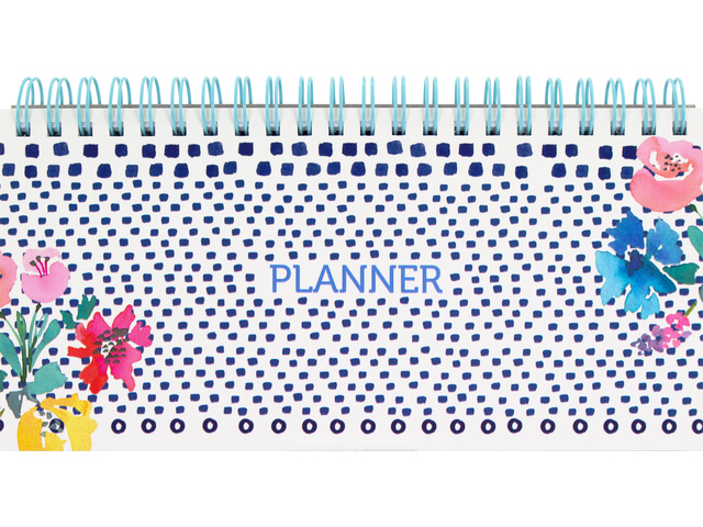 Planner Flora Castle 190x90mm Olivia spiraal