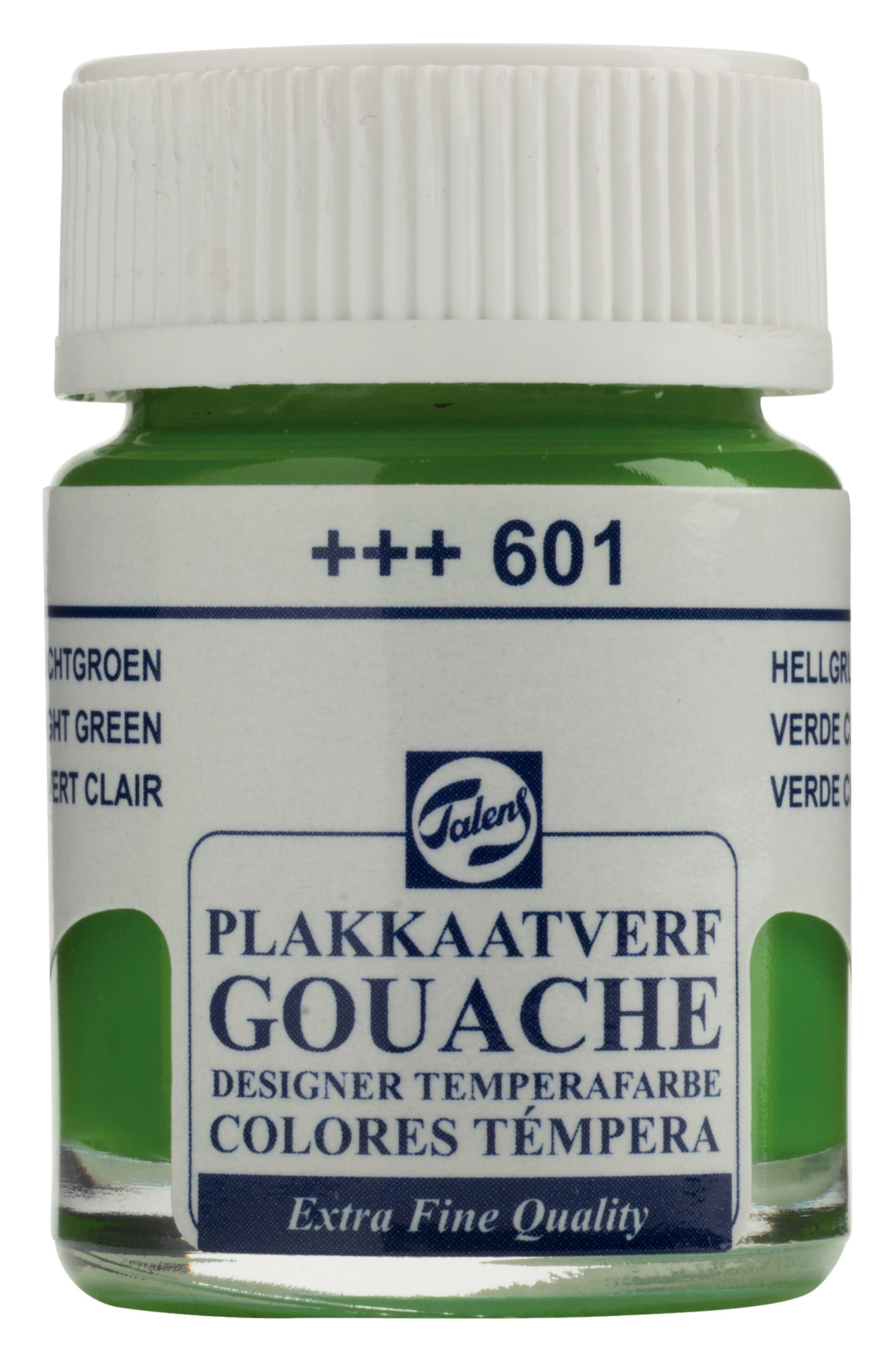 Talens Gouache Extra Fine Quality Fles 16 ml Lichtgroen 601