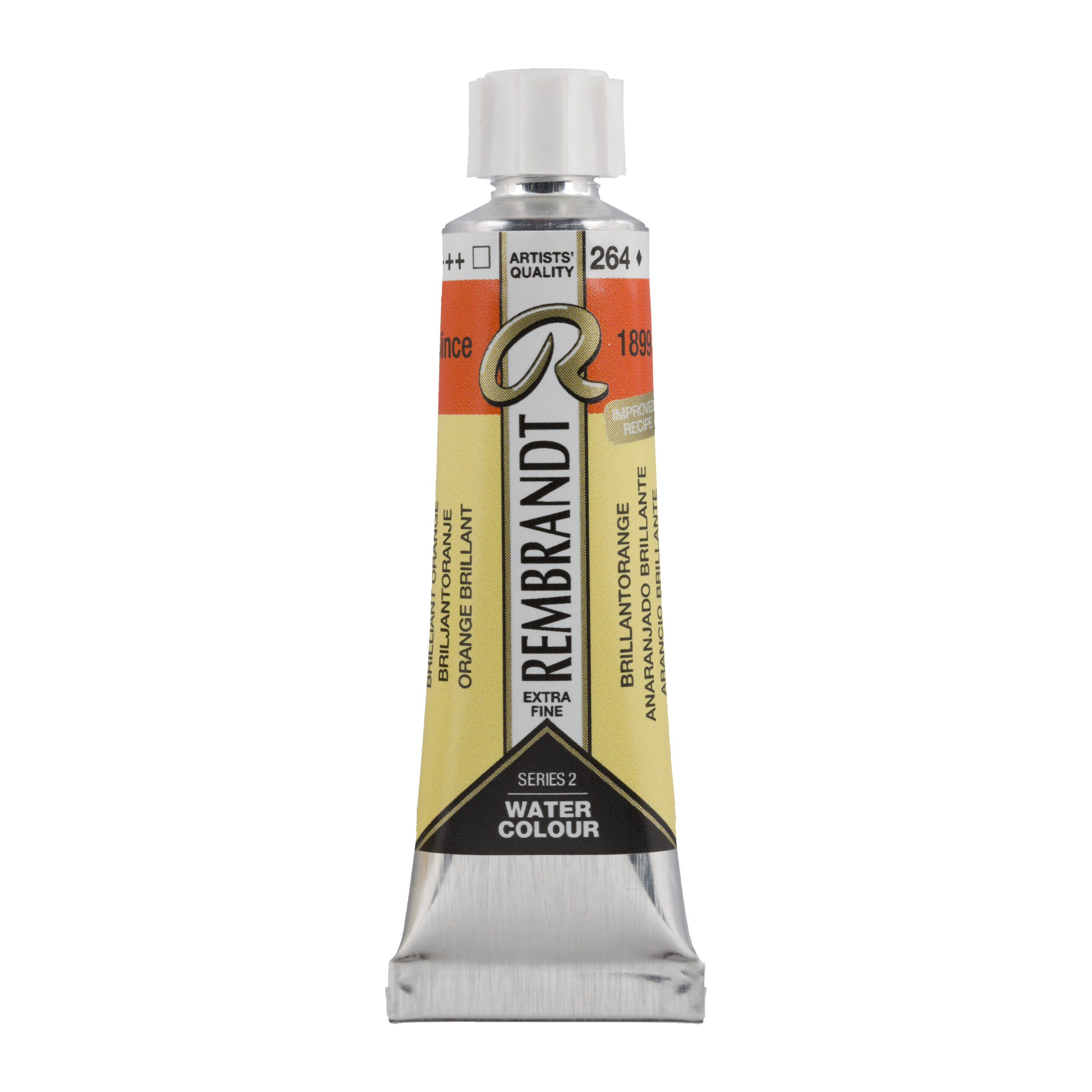 Rembrandt Aquarelverf Tube 10 ml Briljantoranje 264
