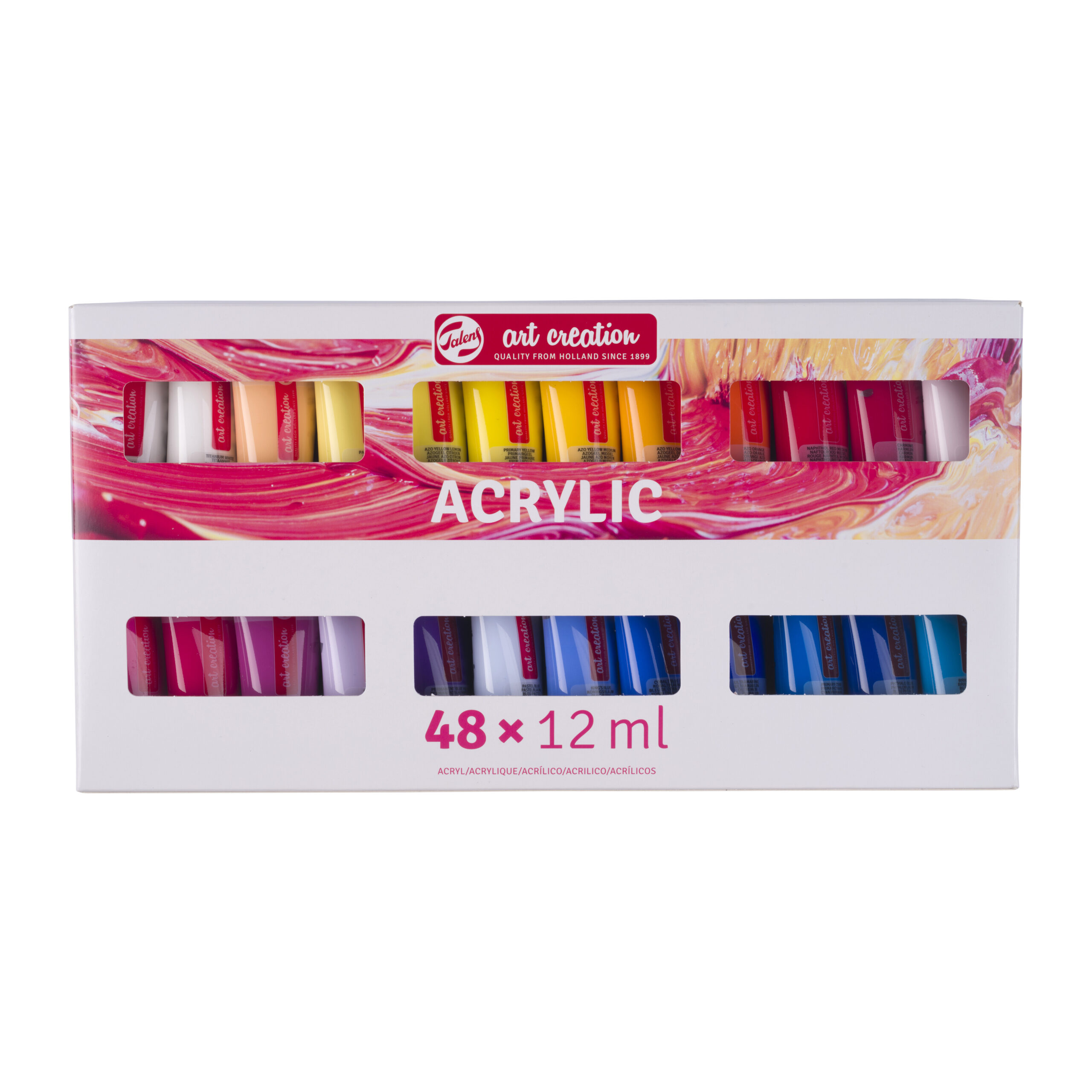 Talens Art Creation Acrylverf set | 48 x 12 ml
