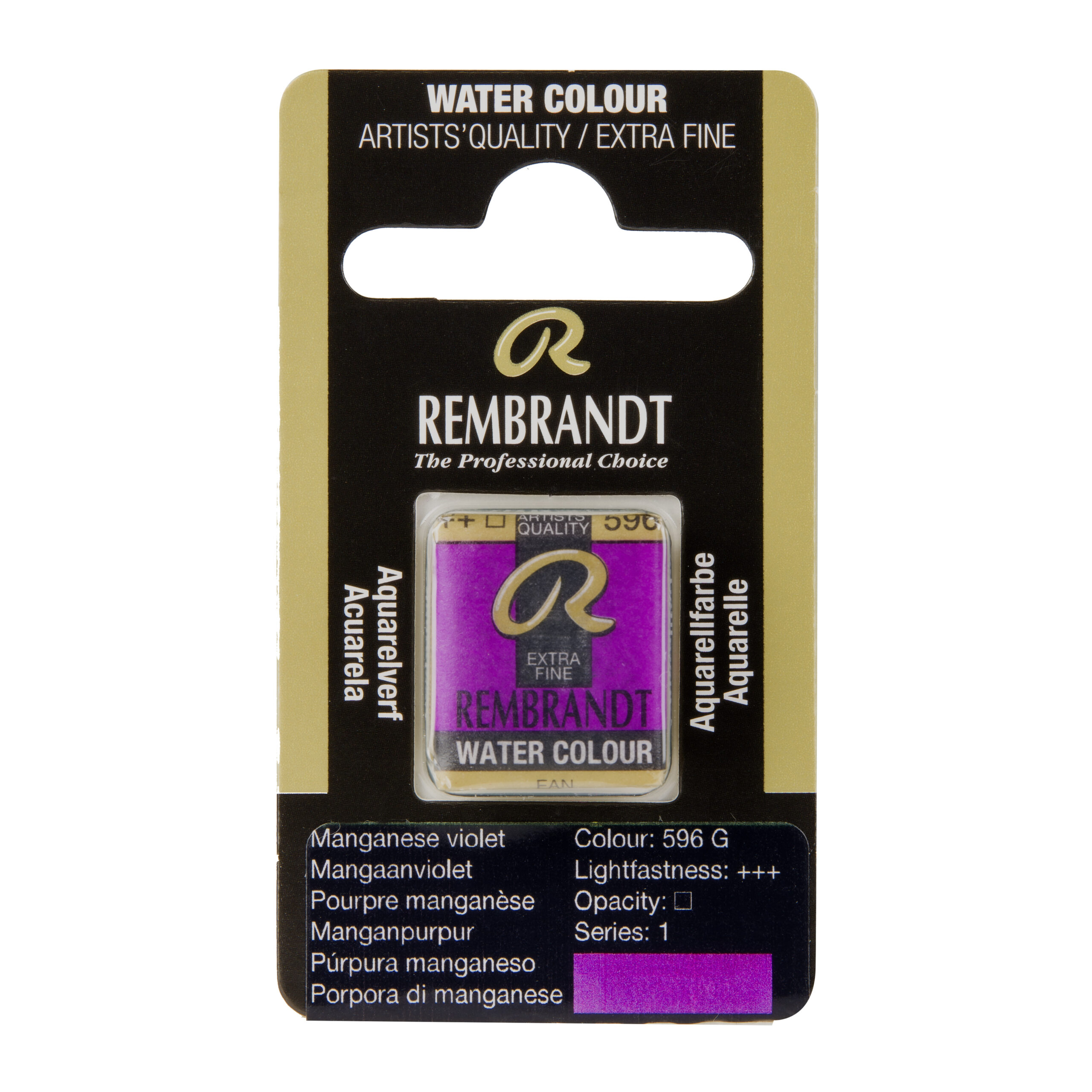 Rembrandt Aquarelverf Napje Mangaanviolet 596