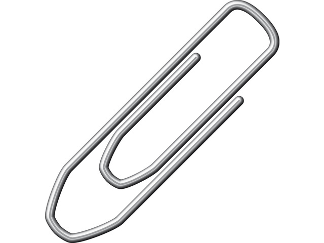 Paperclips Alco 26mm hoekig doos 100st.
