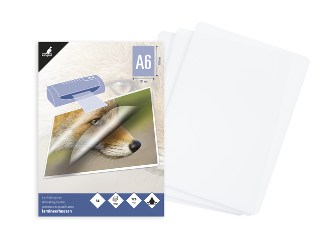 Lamineerhoes Kangaro A6 111x154mm 125 micron 100 vel