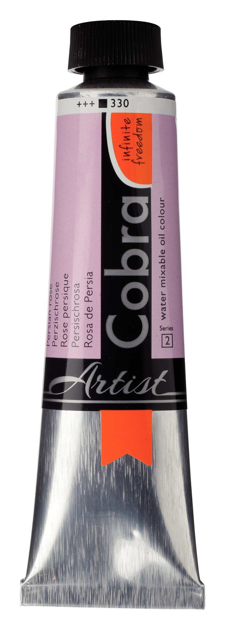 Cobra Artist Water Vermengbare Olieverf Tube 40 ml Perzischroze 330