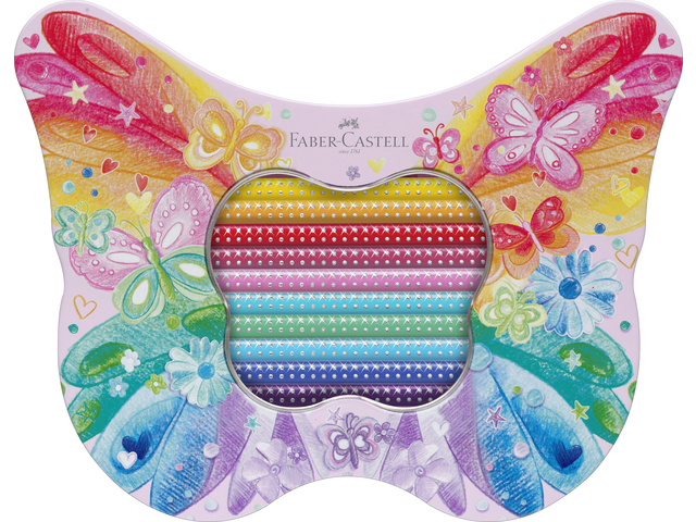 Kleurpotloden FC Sparkle 12 standaard kleuren +8 pastel