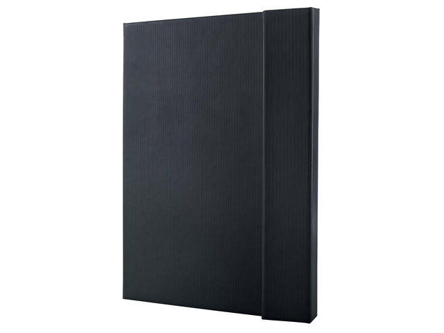 Notitieboek Conceptum Pure A4 zwart 5mm ruit HC 194pag 80gr - SI-CO151