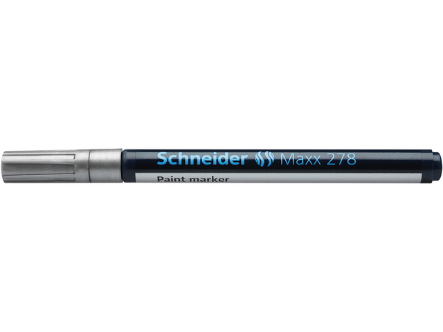 Lakmarker Schneider Maxx 278 0,8 mm zilver