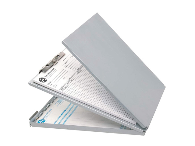 Klembord Westcott met opberg- vak aluminium A4 (9" x 12") - AC-E17002