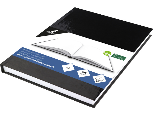 Dummyboek Kangaro A5 blanco hard cover 80 blad 100grs zwar