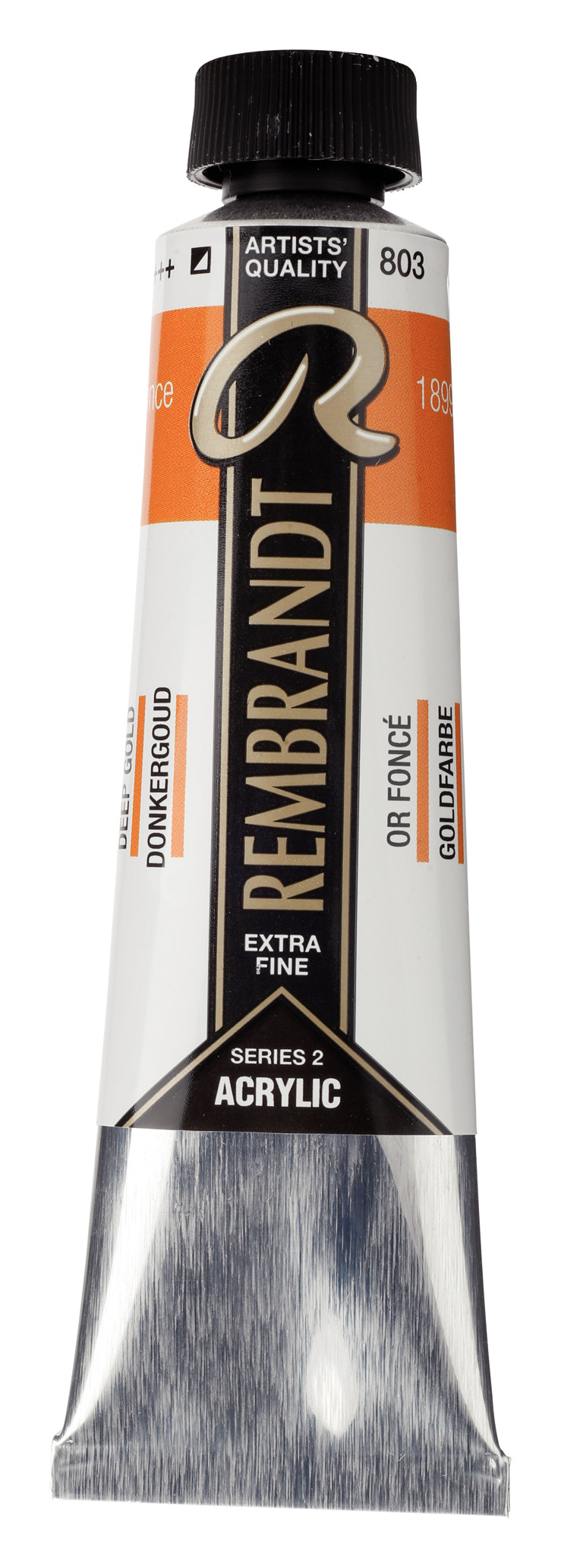 Rembrandt Acrylverf Tube 40 ml Donkergoud 803