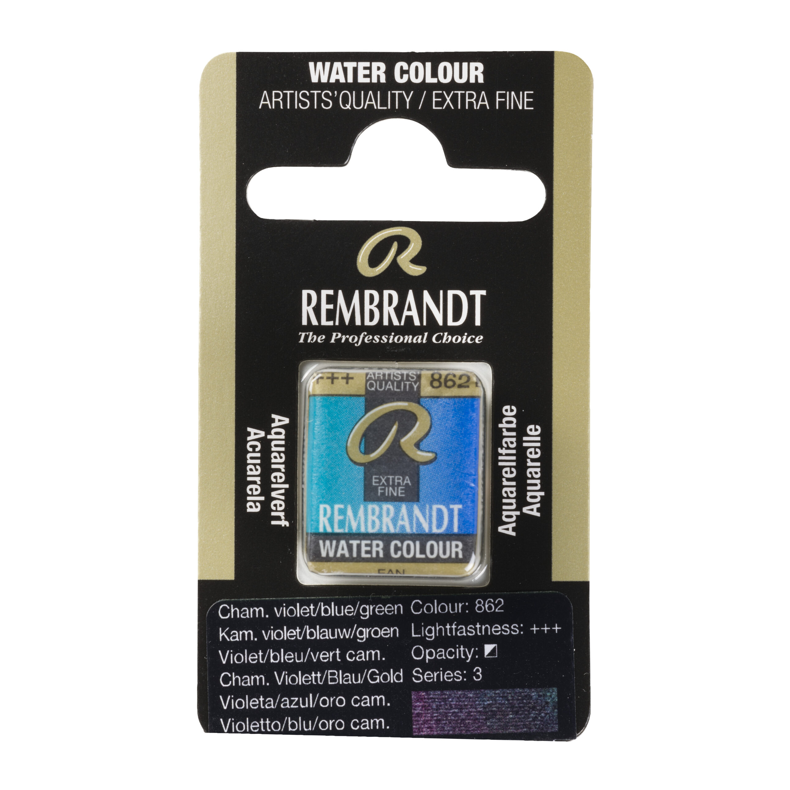 Rembrandt Aquarelverf Napje Kameleon Violet/Blauw/Groen 862