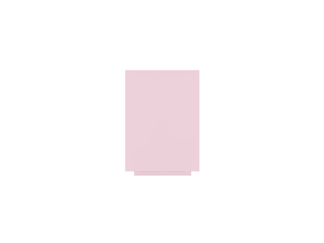 Whiteboard Rocada Skincolour 55x75cm roze gelakt inclusief