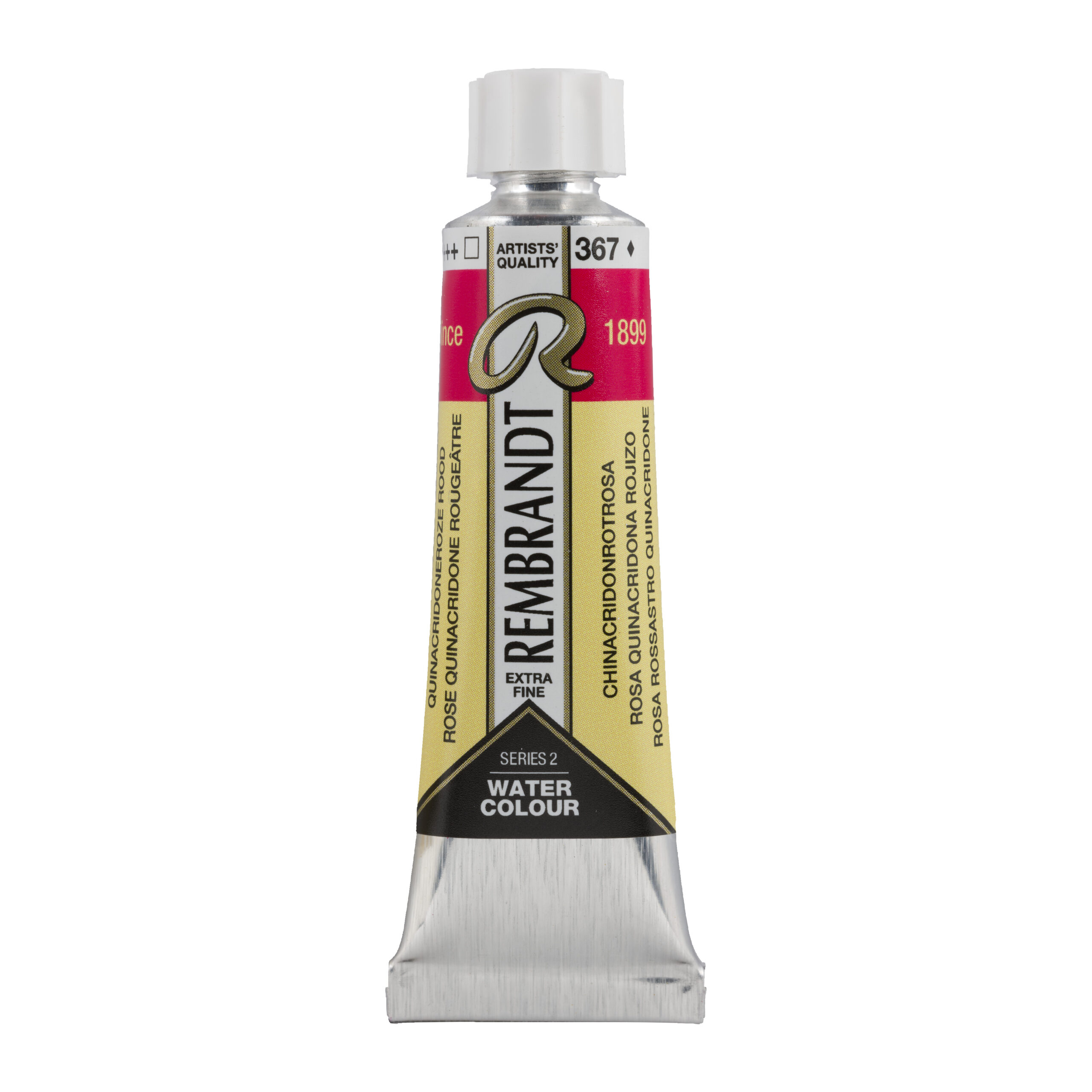 Rembrandt Aquarelverf Tube 10 ml Quinacridoneroze Rood 367