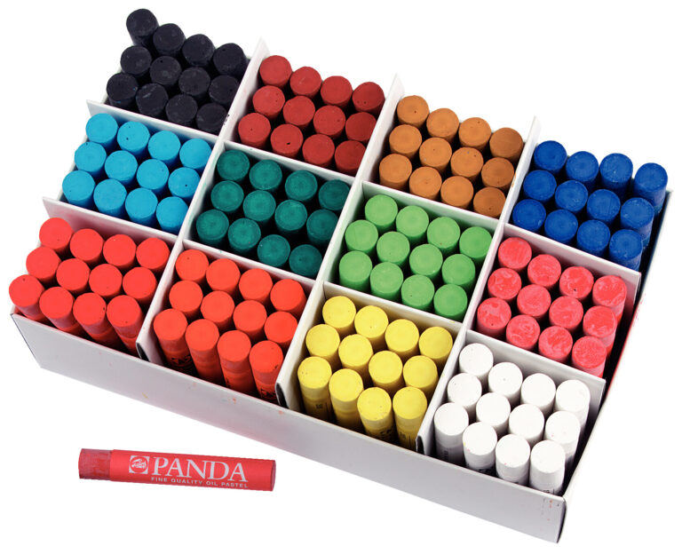 Talens Panda oliepastels grootverpakking | 144 stuks