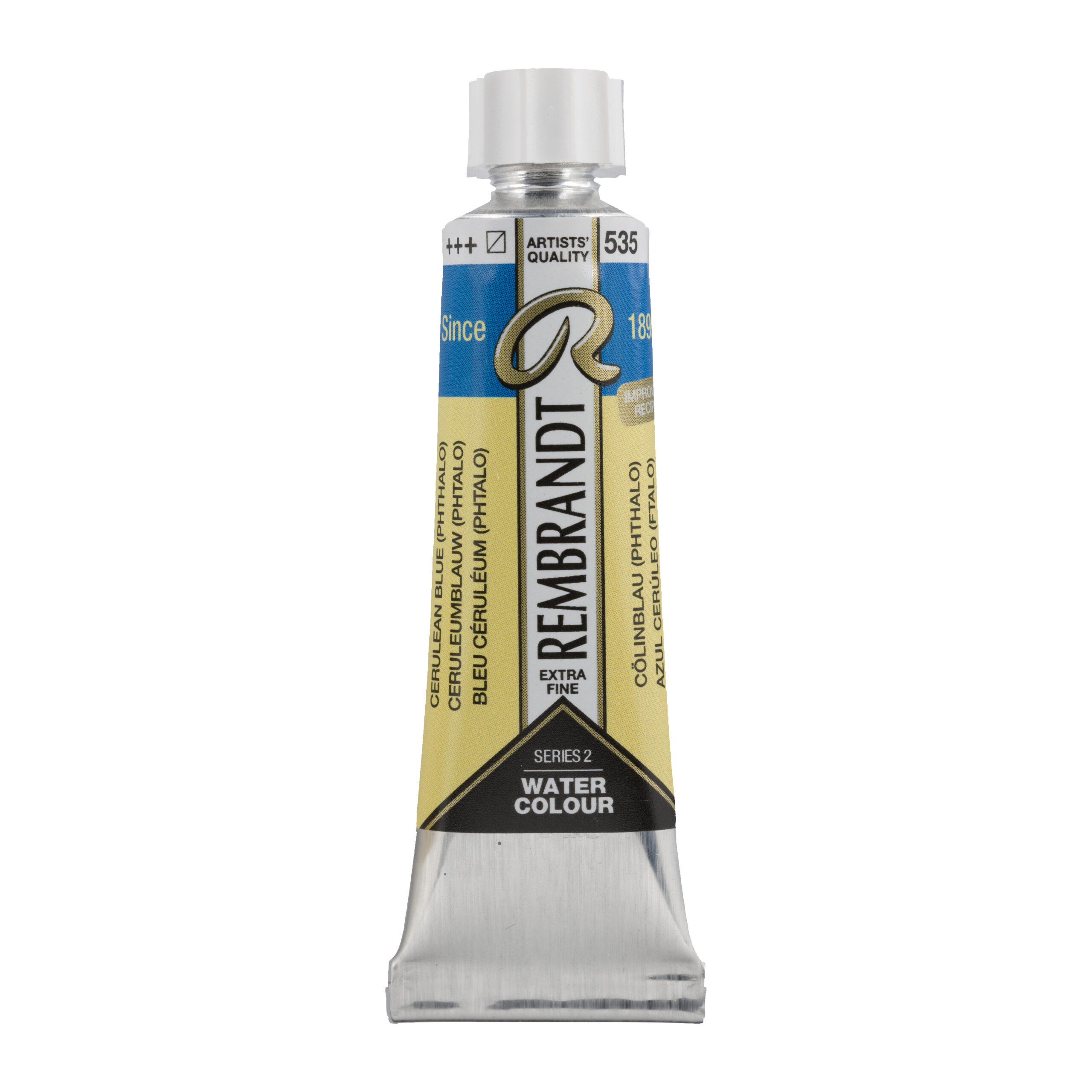 Rembrandt Aquarelverf Tube 10 ml Ceruleumblauw (Phtalo) 535