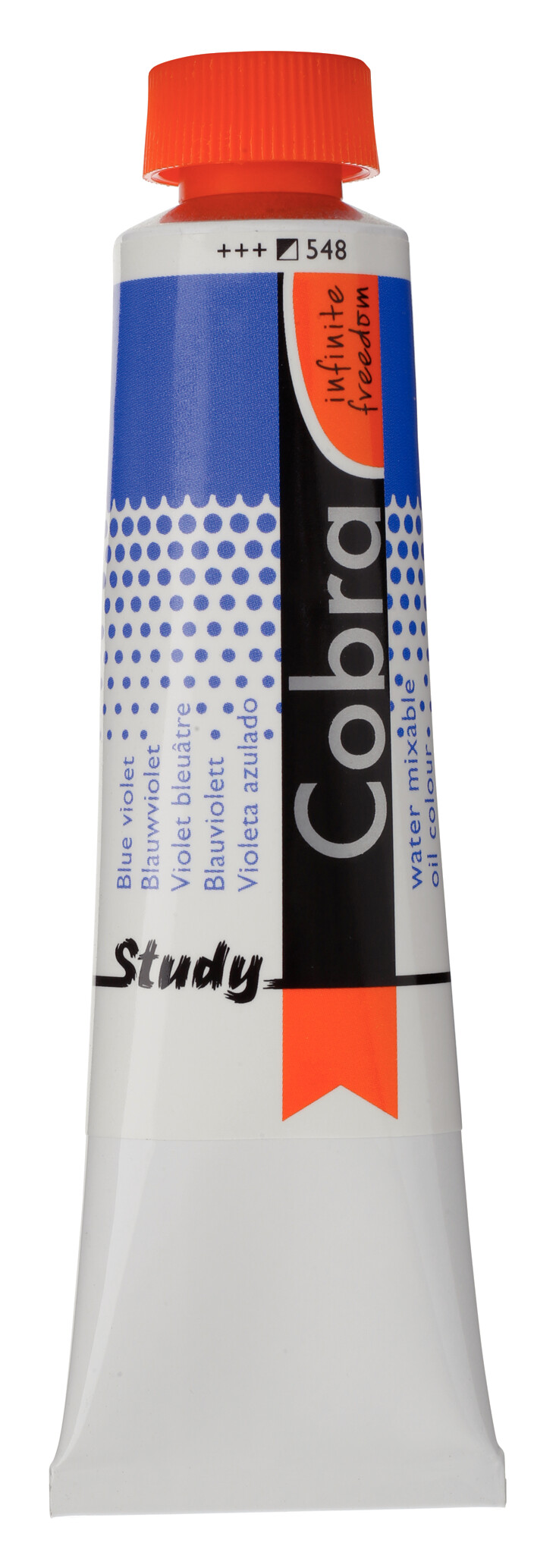 Cobra Study Water Vermengbare Olieverf Tube 40 ml Blauwviolet 548