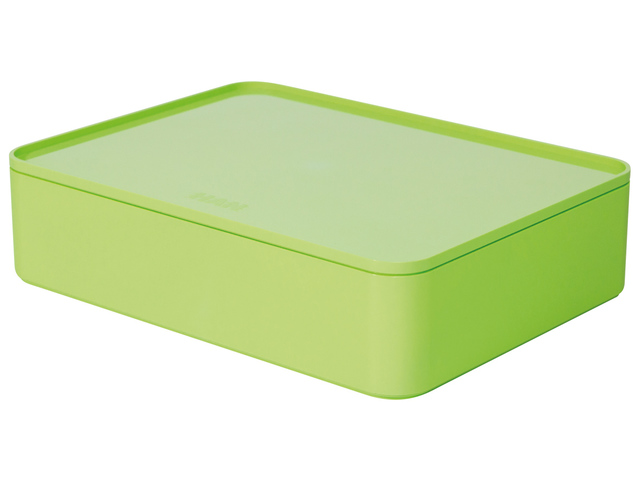 Smart-organiser Han Allison box, limoen groen, stapelbaar