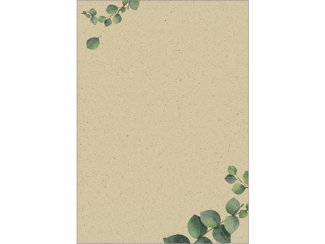Designpapier Sigel A4 eucalyp 100gr pak 100 vel