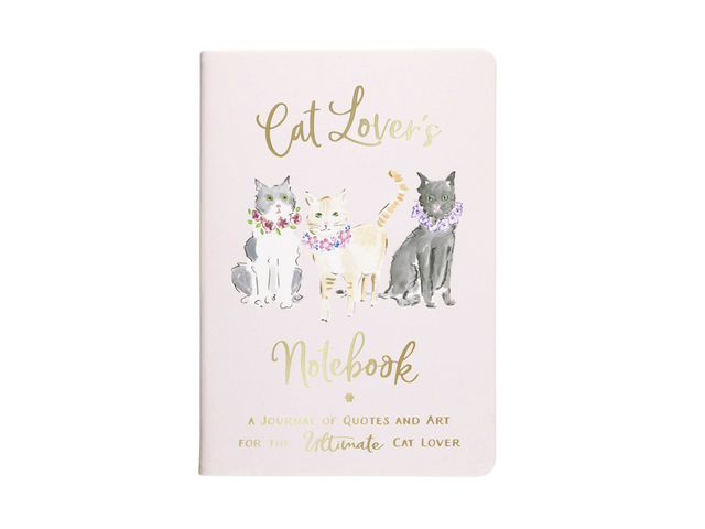 Notitieboek Eccolo Cat Lover's lijn ca.15x20cm 80gr. 256pag.