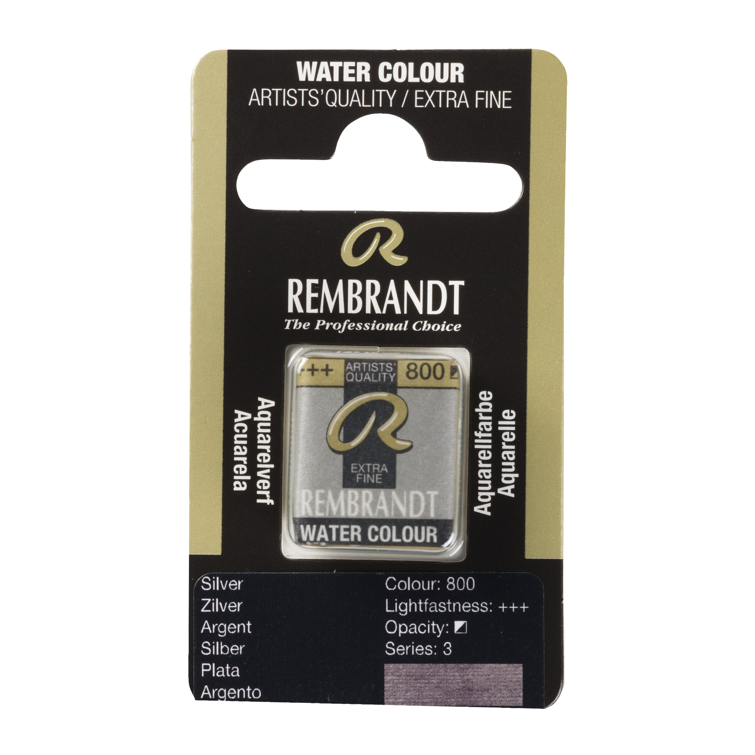 Rembrandt Aquarelverf Napje Zilver 800