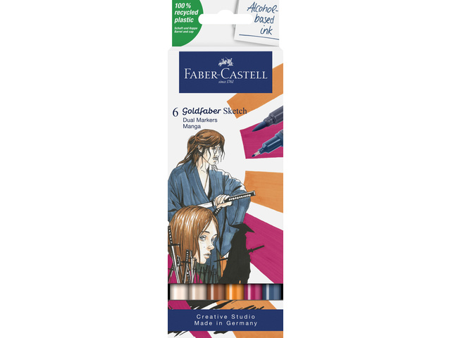 Sketchmarker FC GF etui 6 stuks Manga op