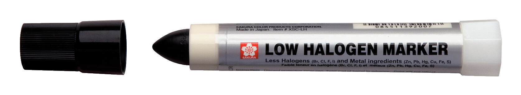 Sakura Solid Marker halogeenarm Zwart