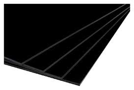 Foamboard A3 5mm zwart
