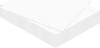 Foamboard 50x70cm 5mm wit