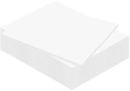 Foamboard 50x70cm 10mm wit