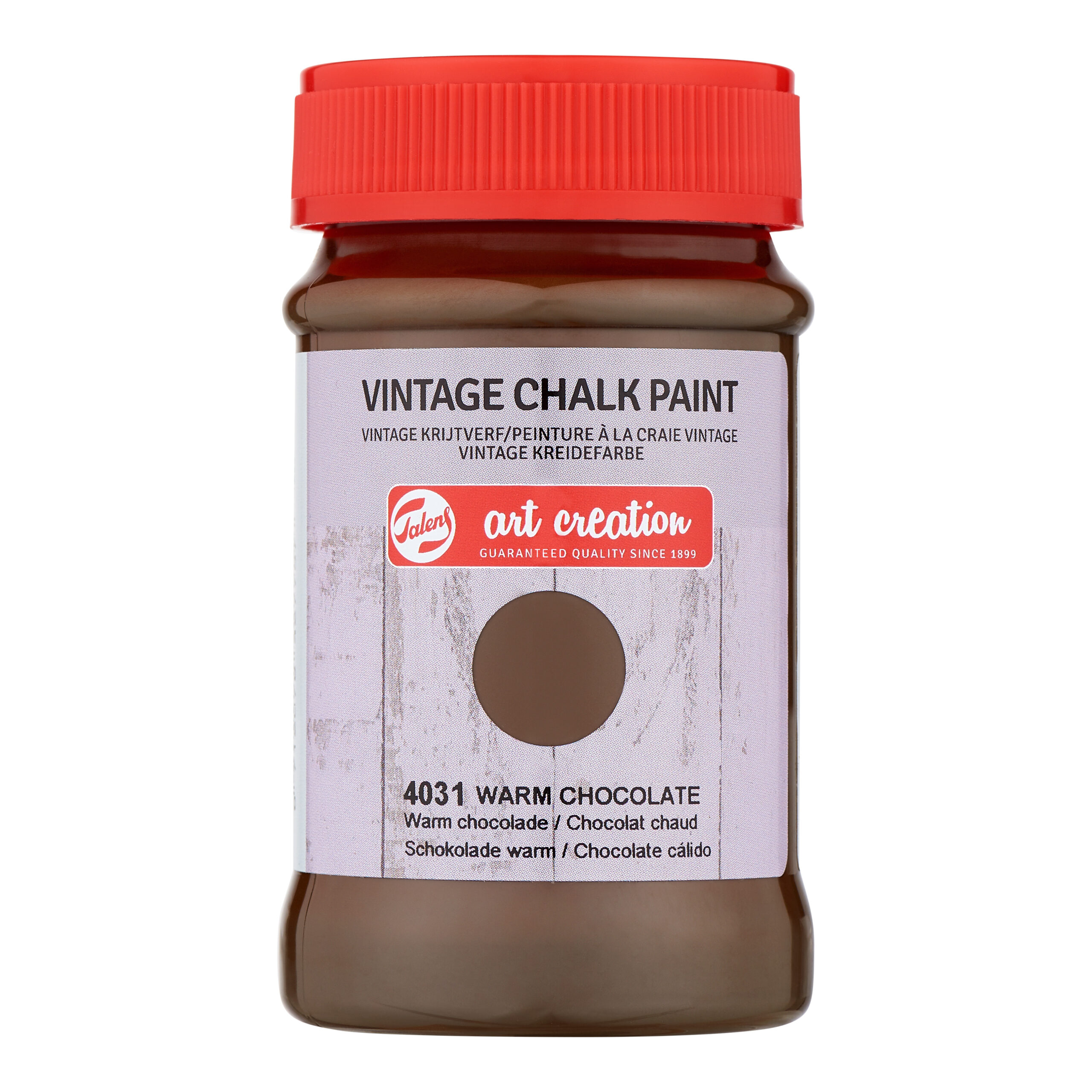 Talens Art Creation Vintage Krijtverf Pot 100 ml Warm Chocolade 4031