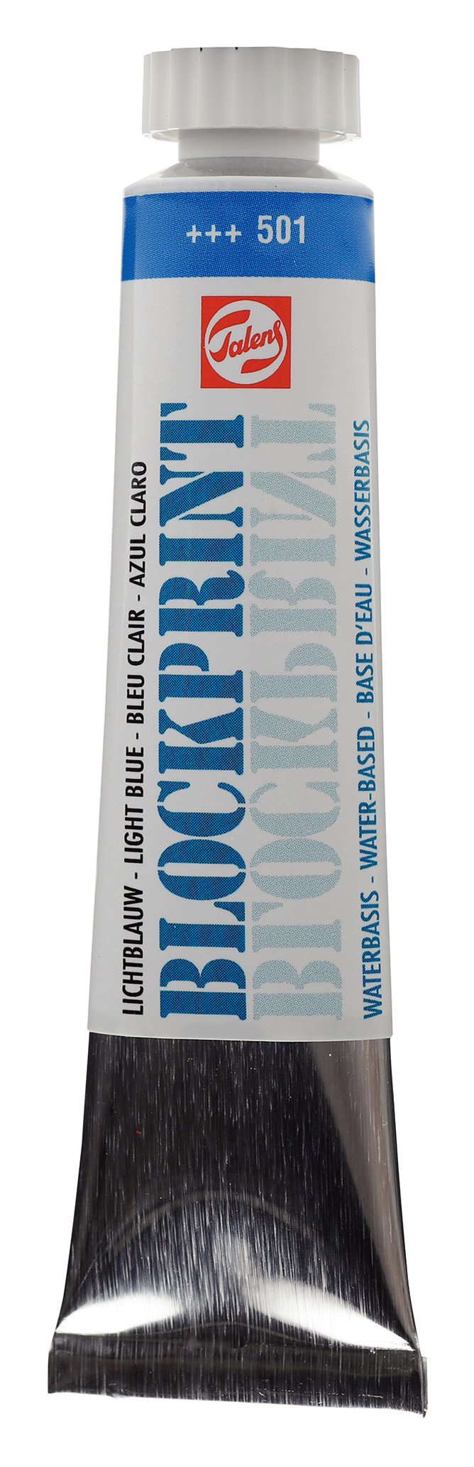 Talens Blockprint Tube 20 ml Lichtblauw 501