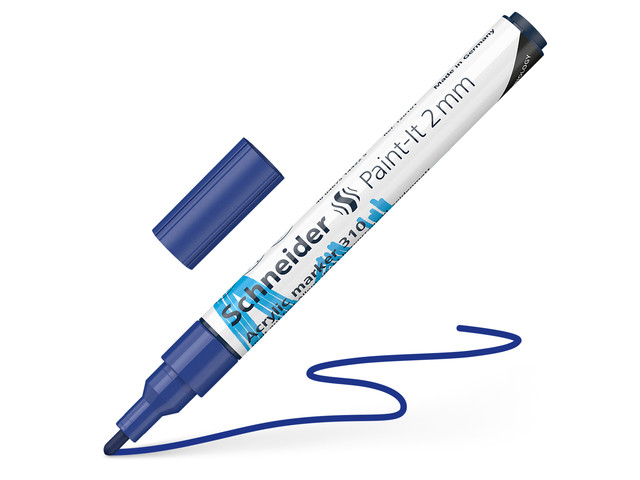 Acryl Marker Schneider Paint-it 310 2mm blauw